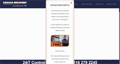 Desktop Screenshot of crouchrecovery.co.uk