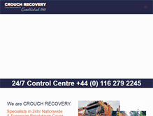 Tablet Screenshot of crouchrecovery.co.uk